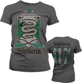 Harry Potter Dames Tshirt -XL- Slytherin 07 Grijs