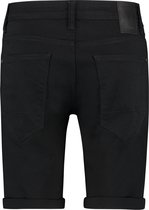 Purewhite -  Heren Skinny Fit   Korte Broek  - Zwart - Maat 34