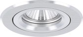 Verona - Inbouwspot Aluminium Rond - Kantelbaar - 1 Lichtpunt - Ø 82mm - Bladveren