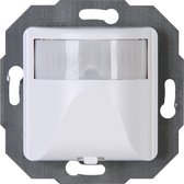 KOPP - Infrarood Bewegingssensor - Paris INFRAcontrol - Inbouw - 180° - 2-draads - 40-400W - Arctic Mat Wit - BES LED
