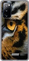 6F hoesje - geschikt voor Samsung Galaxy S20 FE - Transparant TPU Case - Tiger #ffffff