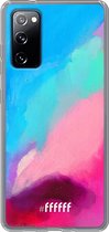 6F hoesje - geschikt voor Samsung Galaxy S20 FE - Transparant TPU Case - Abstract Hues #ffffff