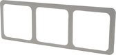 Plaque de recouvrement d'installation standard Peha - 3 plis - Blanc polaire