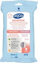 Aqua Washandjes Sensitive 12 stuks