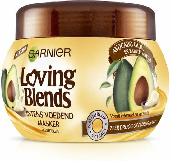 Extreme armoede Mineraalwater Grap Garnier Loving Blends Avocado-Karité Haarmasker 300ml | bol.com