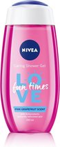 Nivea Verzorgende douchegel LOVE Fun Times 250 ml