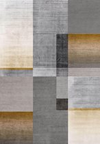 Vloerkleed Vivace Timelapse - Grijs/ Geel - Tapijt - 230x160 cm - (29930)