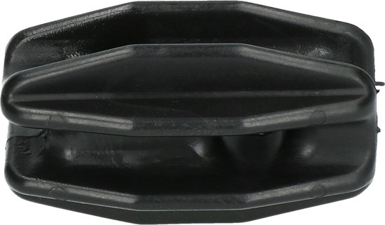 Zoneguard Isolator Eindspanner - 7x4x4 cm - Kunststof - Hoekisolator - Geschikt voor Schrikdraad - Isolatoren - Wit