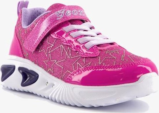 Geox meisjes sneakers met lichtjes - Roze - Maat 29 | bol.com