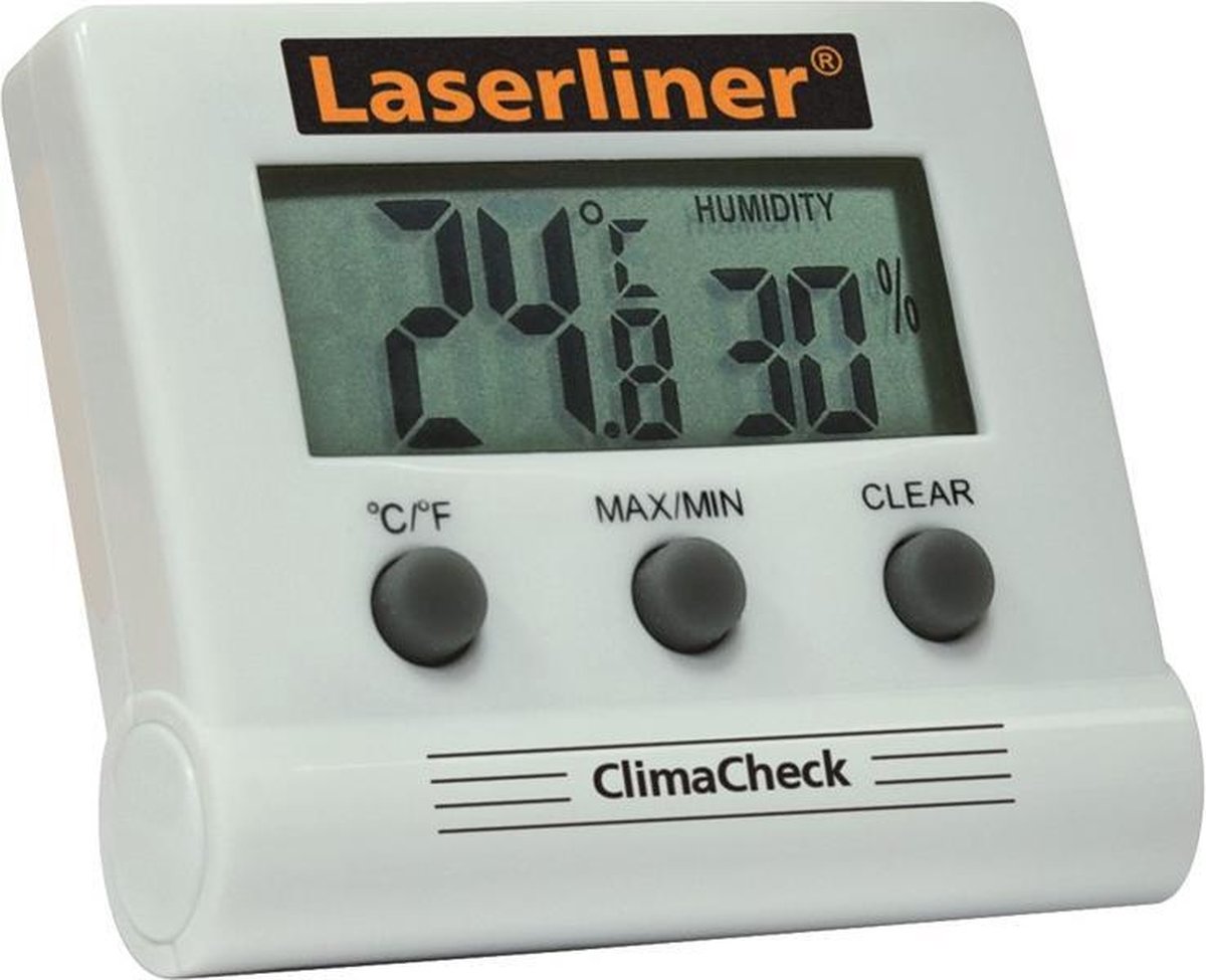 Laserliner ClimaHome-Check Thermo- hygrometer - 0°C t/m 50°C - Laserliner