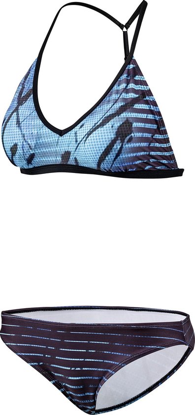 Beco Bikini B-cup Dames Polyester/polyamide Blauw/zwart Maat 34