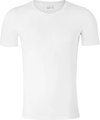 SCHIESSER Long Life Cotton T-shirt (1-pack) - V-hals - wit - Maat: XXL