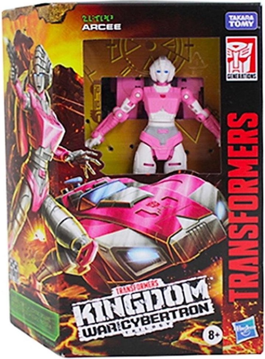 Transformers Generations War For Cybertron: Kingdom Deluxe Wfc-K17 Arcee - Actiefiguur