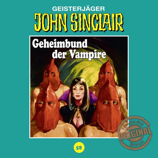 John Sinclair, Tonstudio Braun, Folge 58: Geheimbund der Vam ... - cover