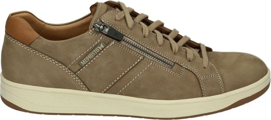 Mephisto HENDRIK NOMAD - Volwassenen Heren sneakersVrije tijdsschoenen - Kleur: Taupe - Maat: 45