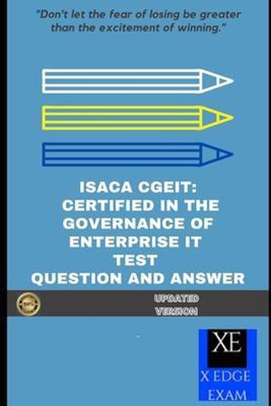 Isaca Cgeit | 9798734509272 | Extra Edge Exam | Boeken | bol.com