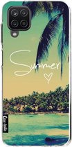 Casetastic Samsung Galaxy A12 (2021) Hoesje - Softcover Hoesje met Design - Summer Love Print