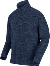 Regatta Elgor II Fleece Met Halve Rits En Visgraatmotief Voor Heren Marine