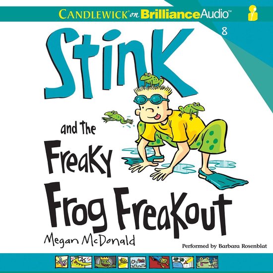 Stink and the Freaky Frog Freakout - cover