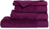 Zachte handdoek set - Pruim - The One Towelling