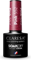 Claresa UV/LED Gellak Roze #552 - 5ml.