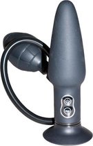 True Black Vibrating Anal Plug - Vibo's - Vibrator Anaal - Zwart - Discreet verpakt en bezorgd