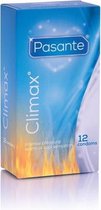 Pasante Climax Condooms - 12 stuks - Drogisterij - Condooms - Transparant - Discreet verpakt en bezorgd