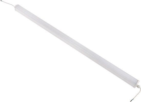 LED Balk - Igia Haras - 50W - Waterdicht IP65 - Natuurlijk Wit 4000K - Mat Wit - Kunststof - 150cm