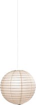 LED Hanglamp - Hangverlichting - Torna Ponton XXL - E27 Fitting - Rond - Mat Wit - Papier