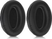 kwmobile 2x oorkussens compatibel met Bose A20 Aviation Headset - Earpads voor koptelefoon in zwart