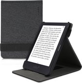 kwmobile hoes geschikt voor Tolino Shine 3 - e-reader beschermhoes met handgreep - zwart