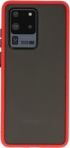 Samsung Galaxy S20 Ultra Hoesje Hard Case Backcover Telefoonhoesje Rood