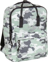 New-Rebels® Mart - Backpack - Waterafstotend - Army Camouflage Mint IV - 28x16x39cm - Rugtas - Rugzak