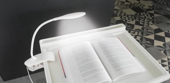 MediaShop - Bijzettafel Starlyf Table Express - inclusief LED-lampje - Houder voor smartphone  - USB-stekker - Starlyf