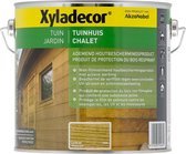 Xyladecor pour abri de jardin - Teinture pour bois - Chêne clair - 2,5 L