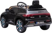 Mercedes EQC Elektrische Kinderauto - 12V - 35cm Zit Hoogte - 3-6 Jaar - Extra functies - Zwart