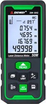 SNDWAY® SW-50G Digitale Afstandsmeter LCD Met 5 Functies Maximaal 50 Meter