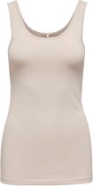 Only Top Onllive Love Life Tank Top Noos 15095808 Pumice Stone Dames Maat - S