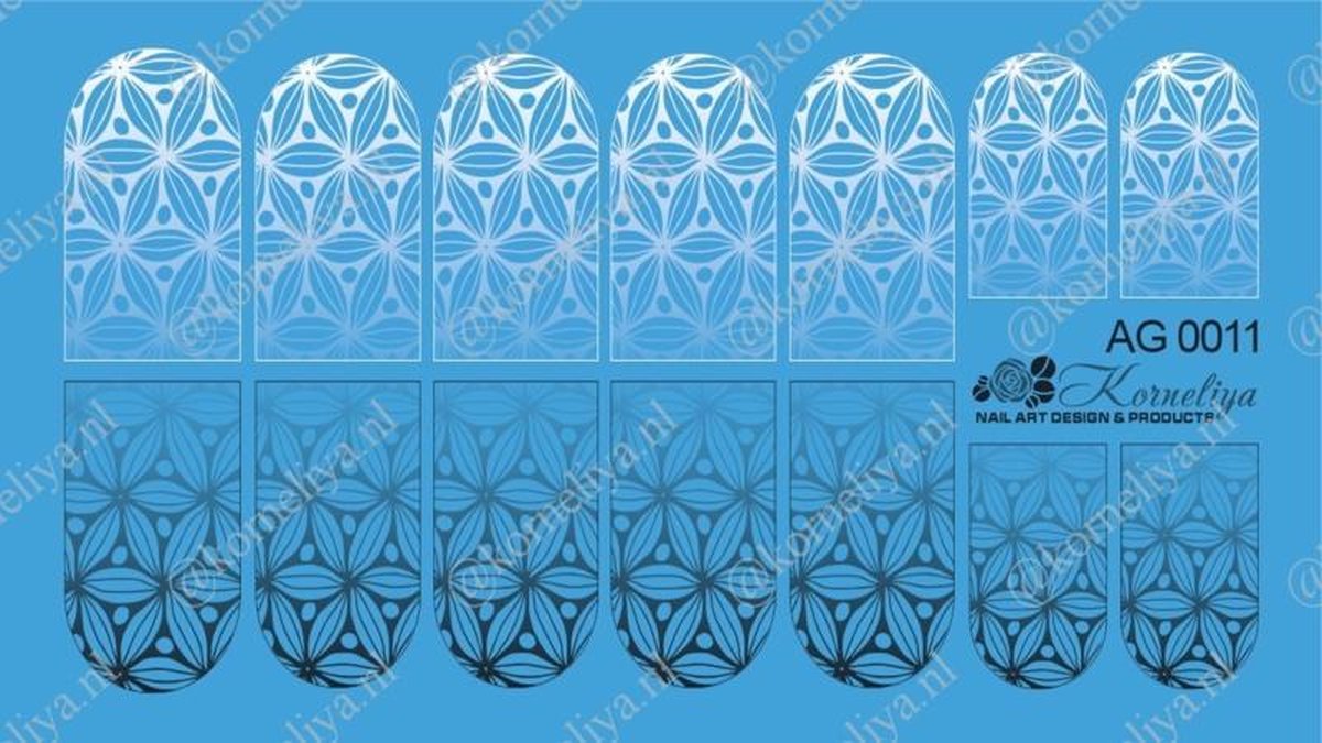 Goedkoopste Korneliya Airbrush Waterdecal AG 0011 combi