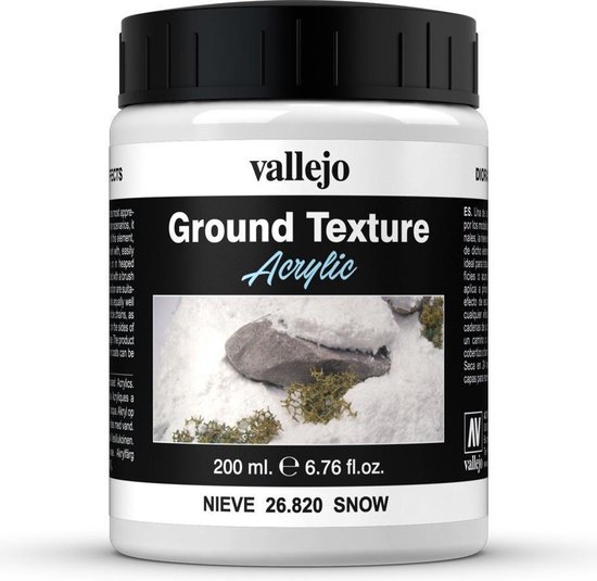 Afbeelding van het spel Vallejo Ground Texture Snow (200ml)