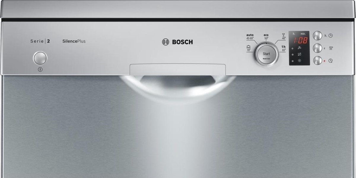 Bosch SMS25AI04E Serie 2 - Vrijstaande vaatwasser - RVS | bol.com