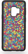 Colourful pixel tiles Telefoonhoesje - Samsung Galaxy S9