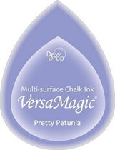 GD36 Versamagic dewdrop inktkussen - krijt pastel - pretty petunia - paars lila stempelkussen small