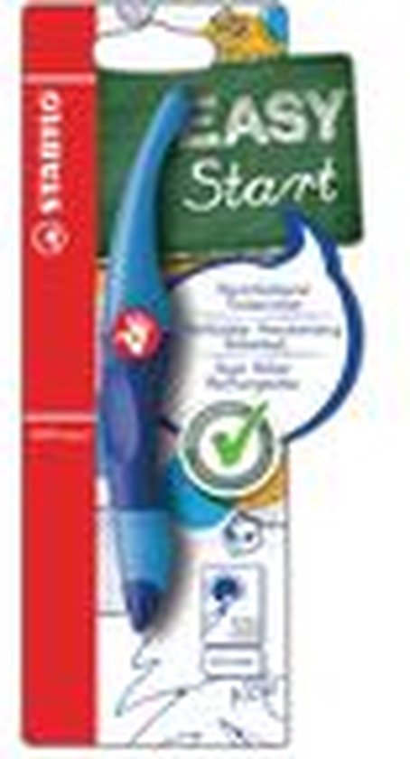 STABILO EASYoriginal - Ergonomische Rollerball - Rechtshandig - Blauwe Inkt - Navulbaar - Blauw
