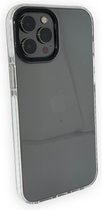iPhone 12 Mini Back Cover Bumper Hoesje - Back Cover - case - Apple iPhone 12 Mini - Transparant/Wit