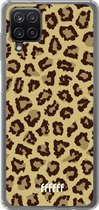 6F hoesje - geschikt voor Samsung Galaxy A12 - Transparant TPU Case - Jaguar Print #ffffff