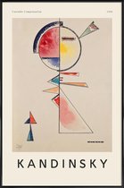 JUNIQE - Poster in kunststof lijst Kandinsky - Unstable Compensation