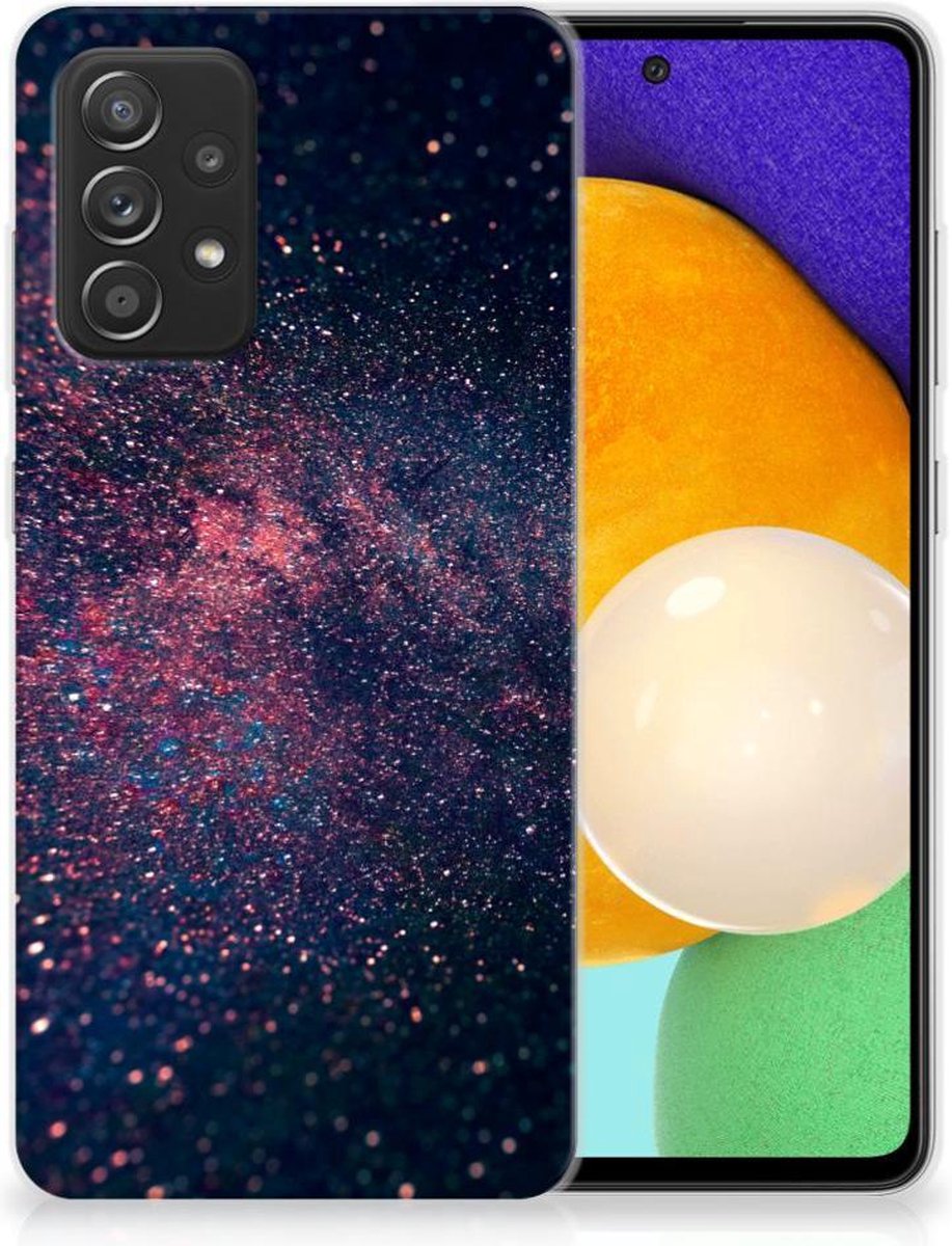 Samsung Galaxy A52 (5G/4G) TPU Hoesje Stars