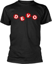 Devo Heren Tshirt -XL- Atomic Logo Zwart