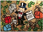 Alec Monopoly Classic Poster 16 - 15x20cm Canvas - Multi-color